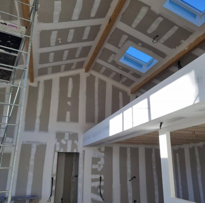 Rénovation complète plâtrerie pour une maison à rénover avec architecte Arcachon 33