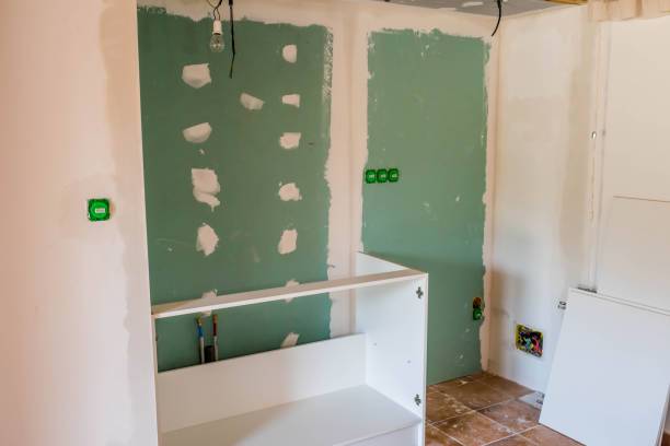 Société de plâtrerie pour pose de cloison en plaque de plâtre BA13 dans une maison à côté de Marcheprime